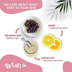 NutriGlow NATURAL'S Advanced Pro Formula Wine Face Pack | Grocsy