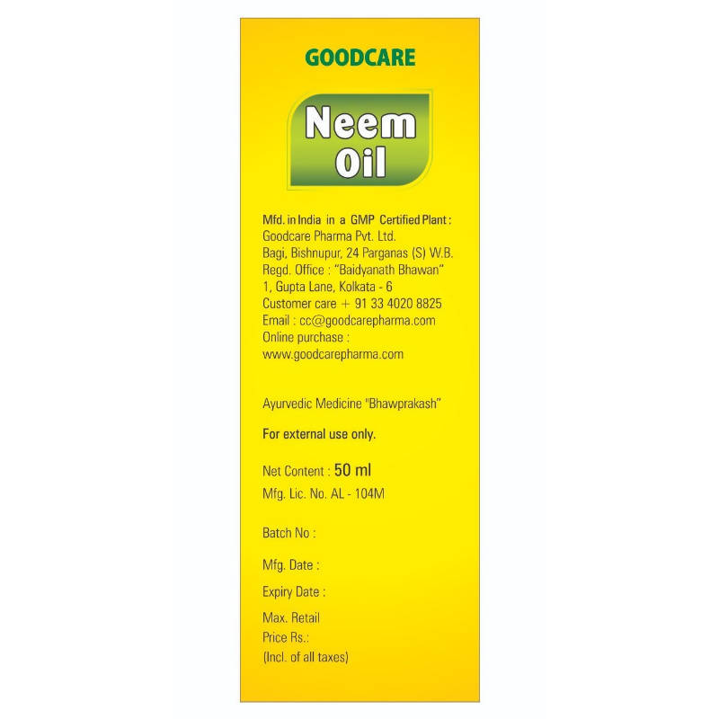 Baidyanath Goodcare Neem Oil | Grocsy