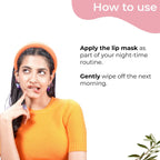Pilgrim Spanish Lip Sleeping Mask (Bubblegum) with Shea Butter & Pomegranate For Hydrated & Soft Lips | Grocsy