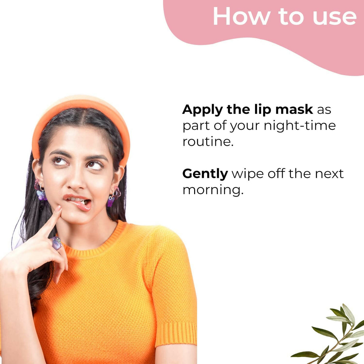 Pilgrim Spanish Lip Sleeping Mask (Bubblegum) with Shea Butter & Pomegranate For Hydrated & Soft Lips | Grocsy