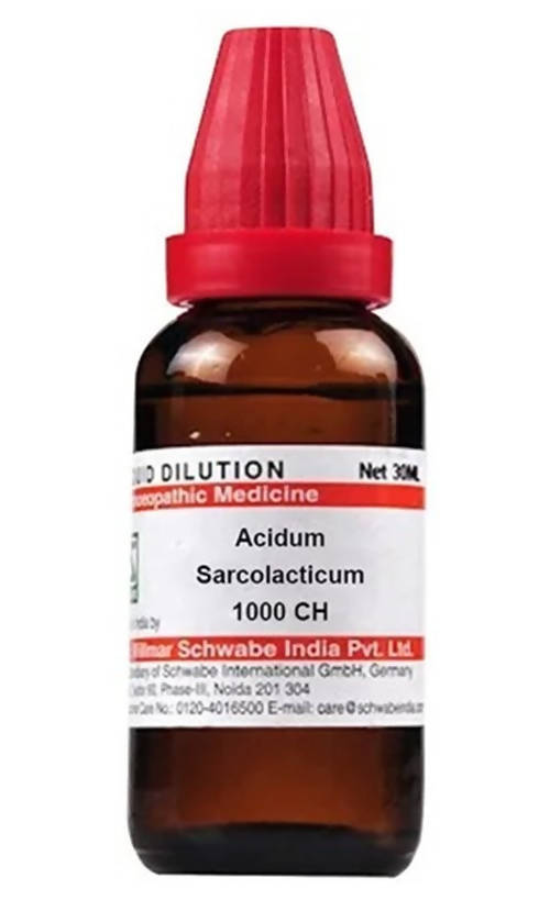 Dr. Willmar Schwabe India Acidum Sarcolacticum Dilution | Grocsy