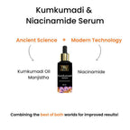 Tru Hair & Skin Kumkumadi & Niacinamide Serum | Grocsy