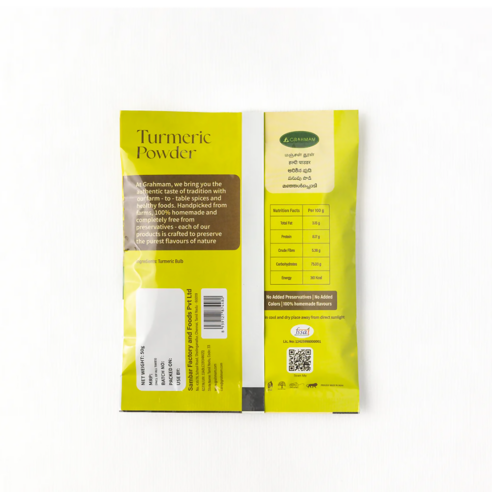 Grahmam Turmeric Powder | Grocsy
