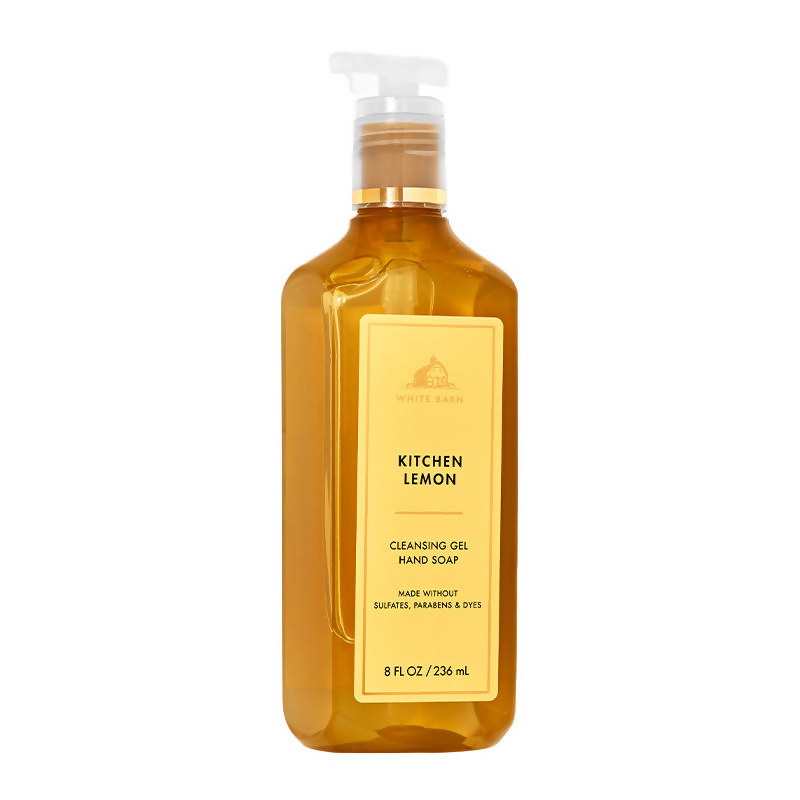 Bath & Body Works Kitchen Lemon Gentle Gel Hand Soap | Grocsy