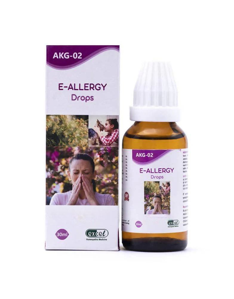 Excel Pharma E-Allergy Drops | Grocsy
