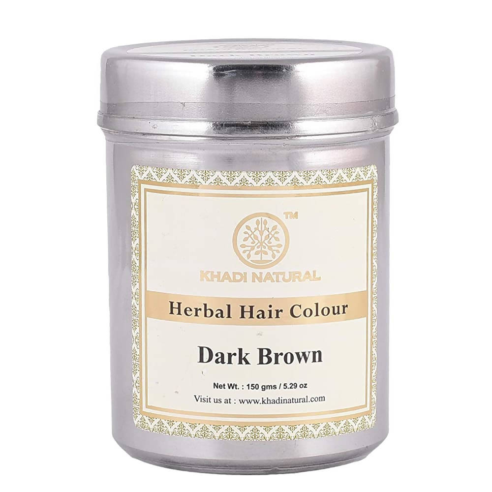 Khadi Natural Herbal Hair Colour Dark Brown | Grocsy