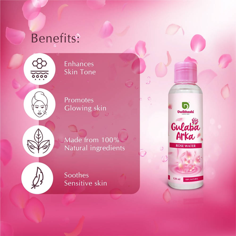 Dwibhashi Gulaba Arka (Rose Water) | Grocsy