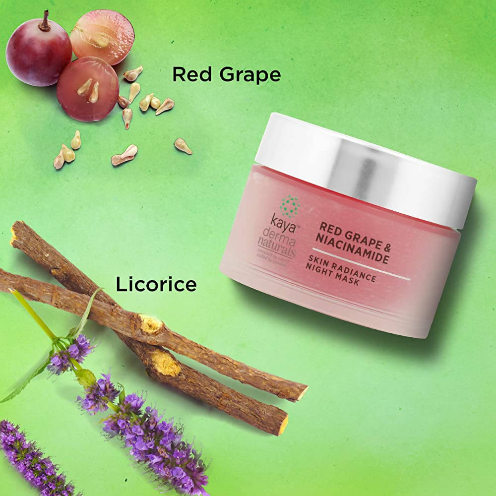 Kaya Red Grape & Niacinamide Night Mask | Grocsy