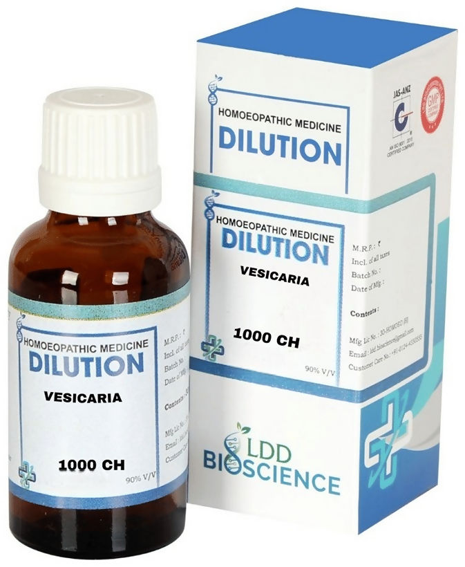 LDD Bioscience Homeopathy vesicaria Dilution | Grocsy