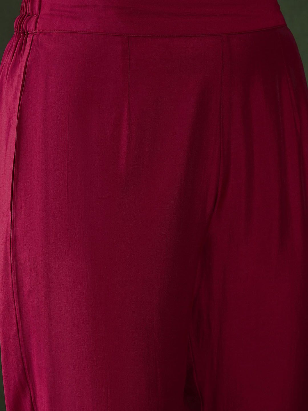 Sangria Embroidered Kurta & Trouser With Dupatta | Grocsy