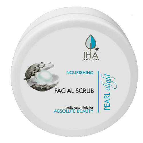 Iha Pearl Alight Nourishing Facial Scrub | Grocsy