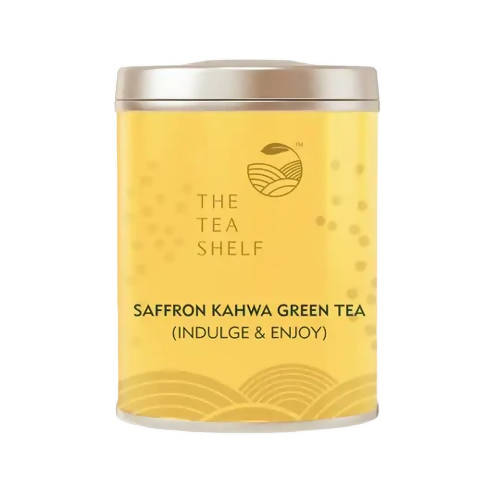 The Tea Shelf Kashmiri Saffron Kahwa Green Tea | Grocsy