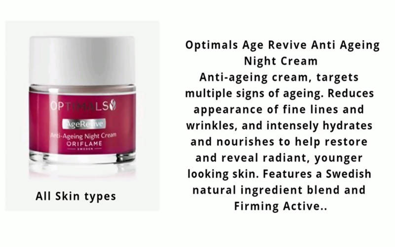 Oriflame Optimals Age Revive Anti-Ageing Night Cream | Grocsy