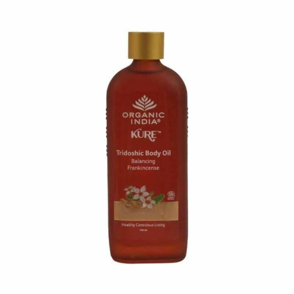 Organic India Tridoshic Body Oil Balancing Frankincense | Grocsy