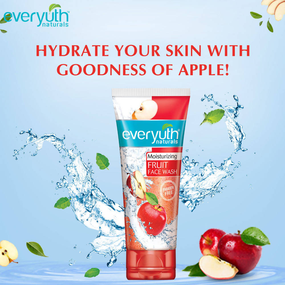 Everyuth Naturals Moisturizing Fruit Face Wash | Grocsy