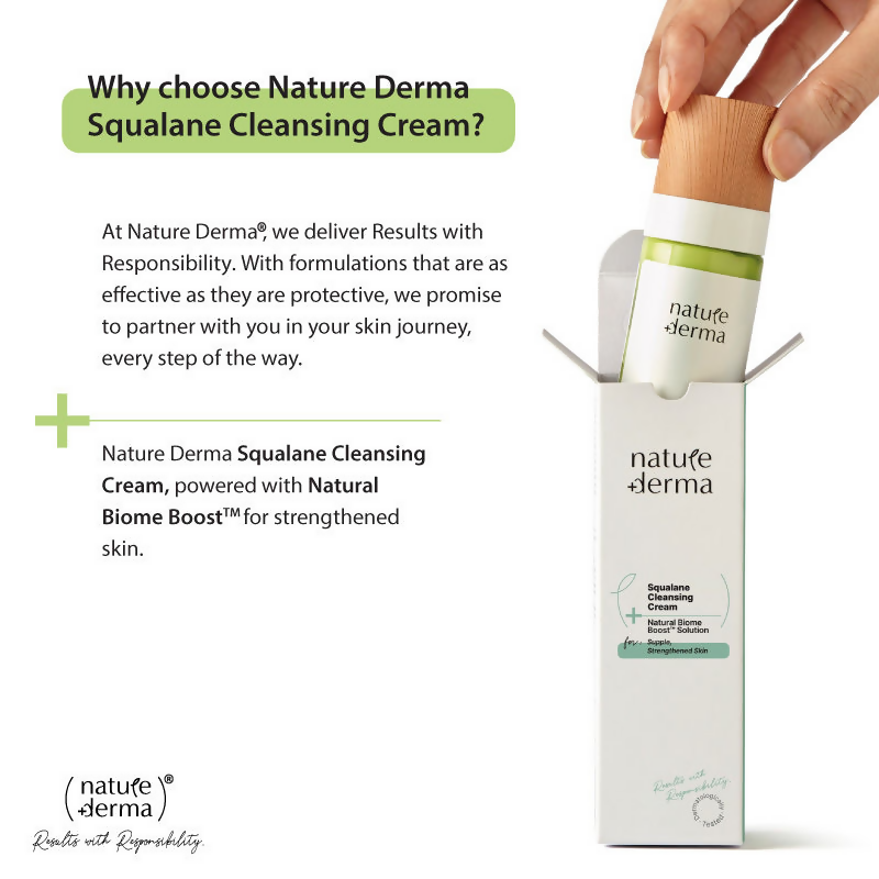 Nature Derma Squalane Cleansing Cream | Grocsy