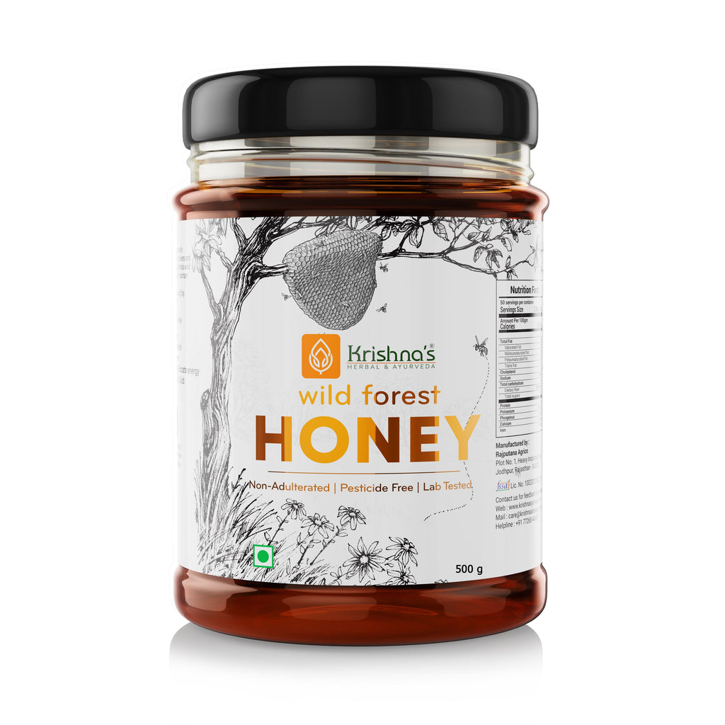 Krishna'S Herbal & Ayurveda Pure Wild Forest Honey | Grocsy
