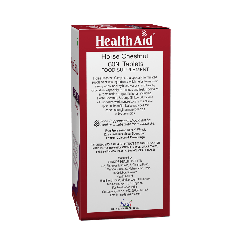 HealthAid Horse Chestnut Complex Tablets
