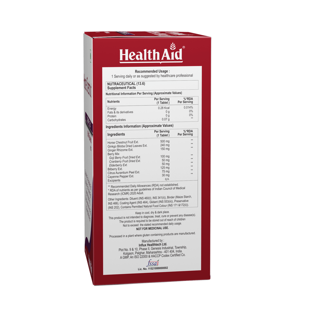 HealthAid Horse Chestnut Complex Tablets
