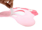 Safe-O-Kid Shampoo Shower cap for kids set of 2pcs- Pink colour | Grocsy