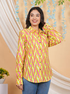 House of RP Women Multicolor Cotton Shirt Tunic | Grocsy