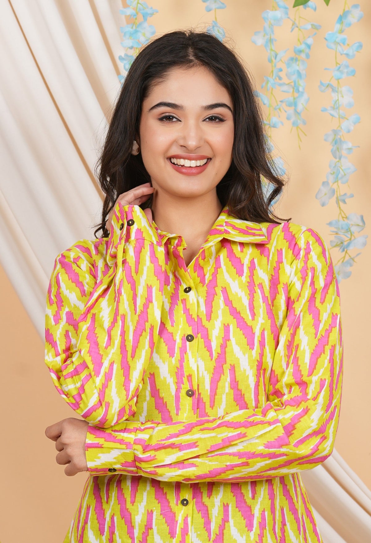 House of RP Women Multicolor Cotton Shirt Tunic | Grocsy
