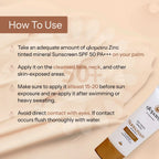 Glopetra Zinc Tinted Mineral Sunscreen Spf 50 Pa+++ | Grocsy