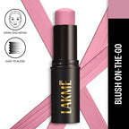Lakme Facelift MultiSlayer Blush Stick - Sweet Cheeks | Grocsy