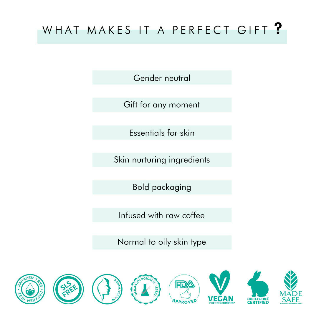 mCaffeine Coffee Mood Skin Care Gift Kit | Grocsy