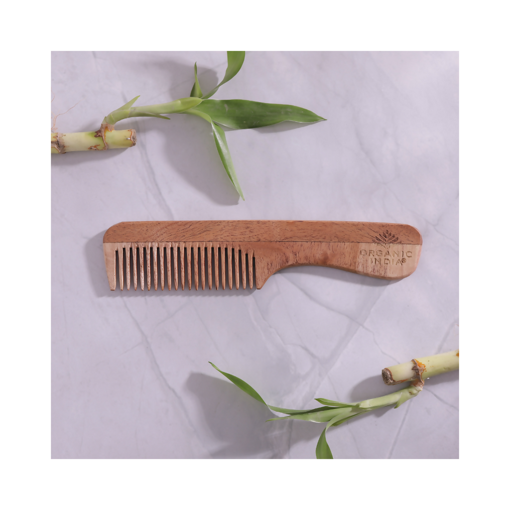 Organic India Neem Wooden Comb | Grocsy