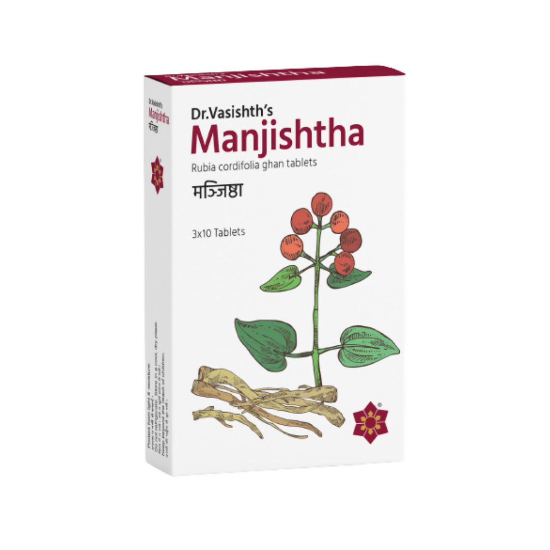 Dr.Vasishth's Manjishtha Tablets | Grocsy