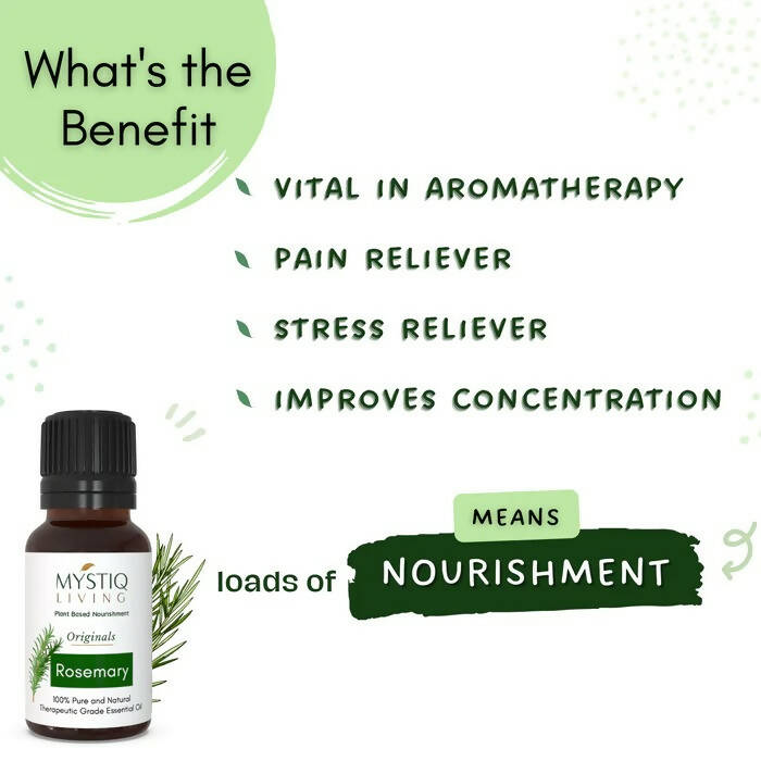 Mystiq Living Originals Rosemary Essential Oil | Grocsy