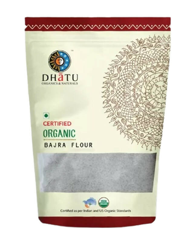 Dhatu Organics & Naturals Bajra Flour | Grocsy
