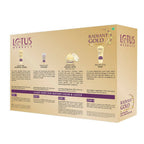 Lotus Herbals Radiant Gold Cellular Glow Facial Kit For All Skin Types | Grocsy