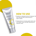 Missha Vita C Plus Clear Complexion Foaming Cleanser | Grocsy
