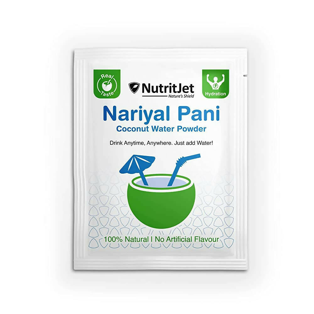 NutritJet Natural Coconut Water Powder Sachets | Grocsy