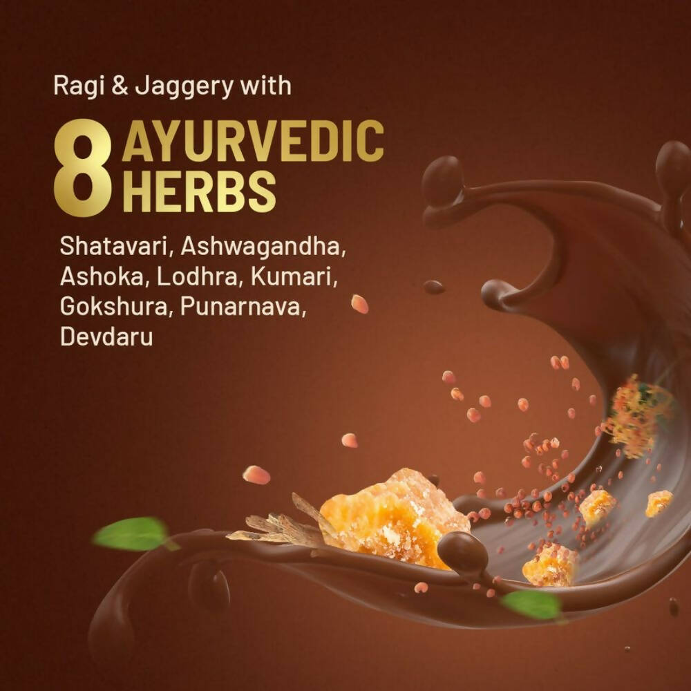 Gynoveda Hormone Balancer Malt With Ragi & Jaggery | Grocsy