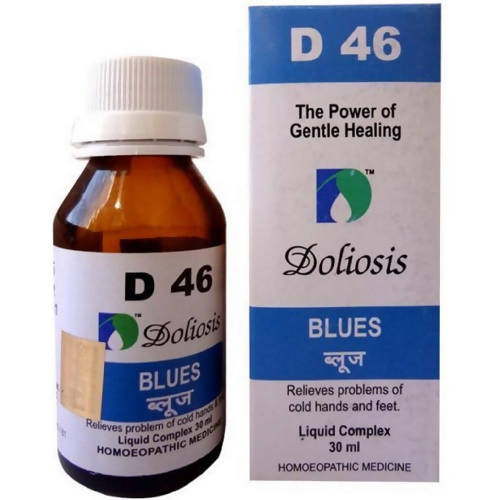 Doliosis Homeopathy D46 Blues Drops | Grocsy