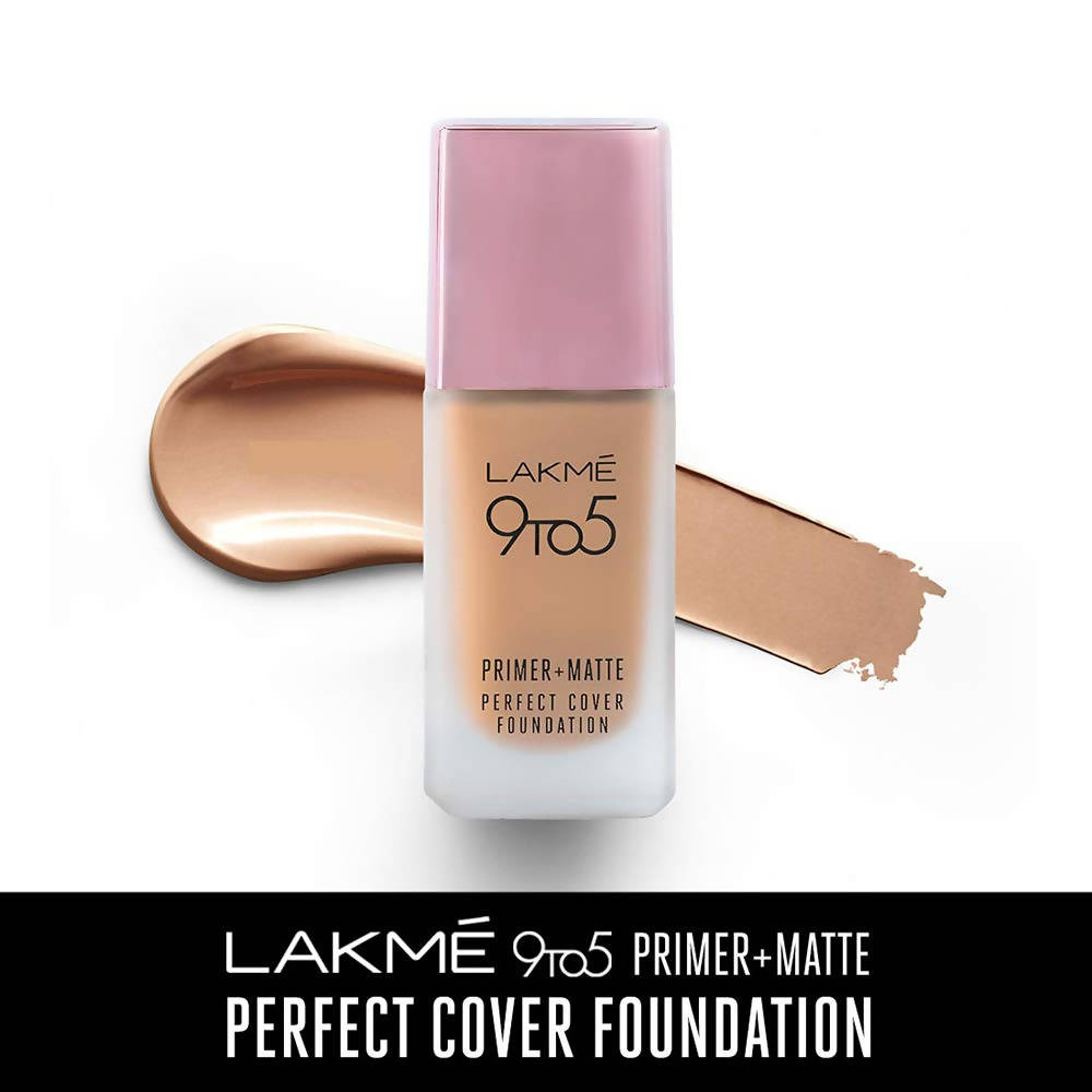Lakme 9 To 5 Primer + Matte Perfect Cover Foundation N200 Neutral Nude | Grocsy