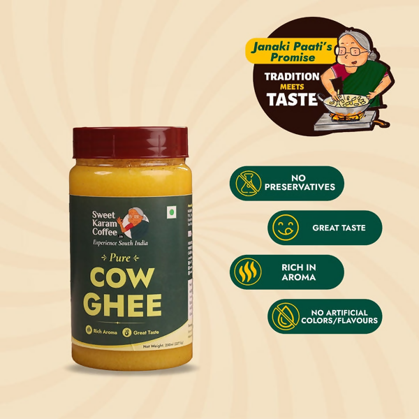 Sweet Karam Coffee Pure Cow Ghee | Grocsy