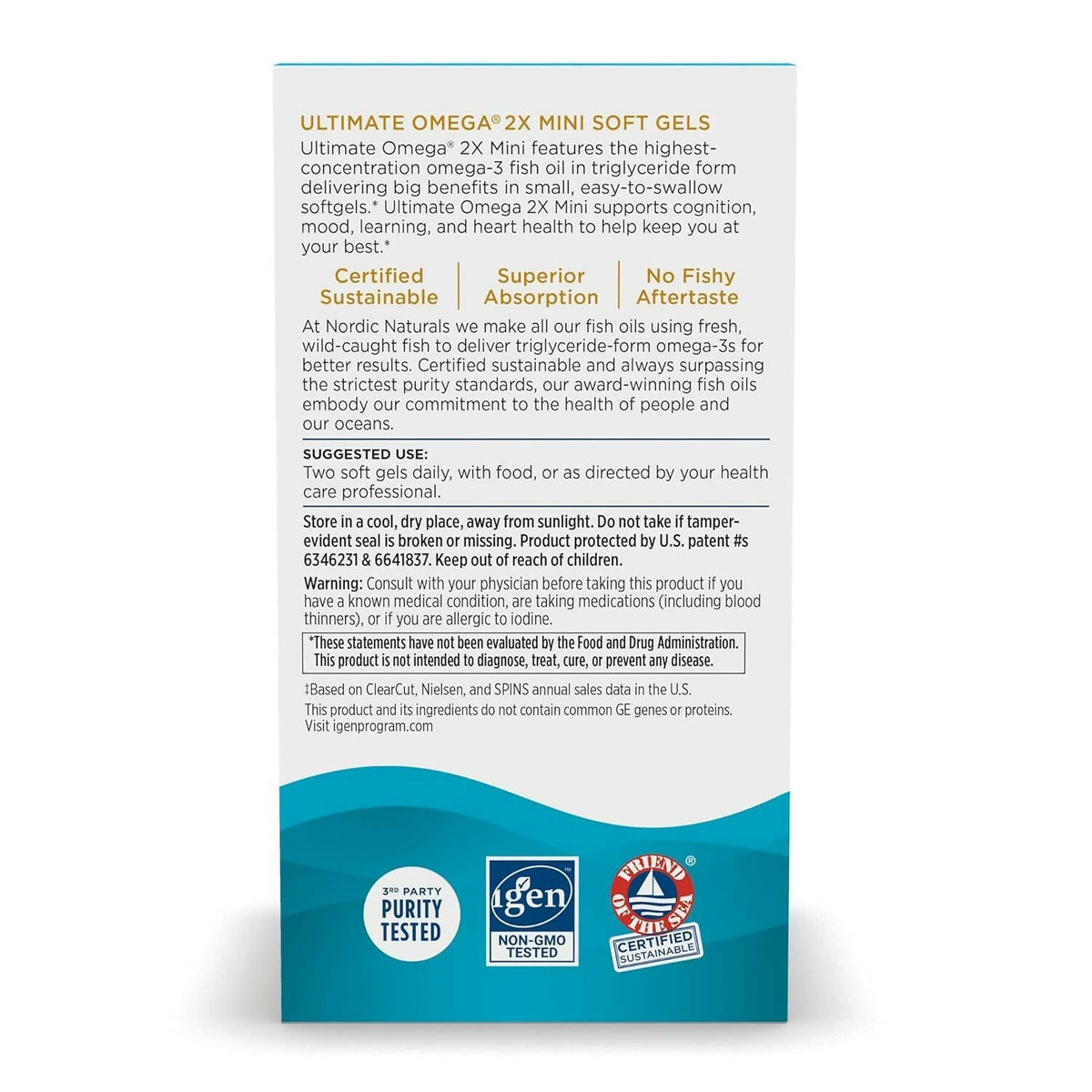 Nordic Naturals Ultimate Omega 2X Softgels | Grocsy