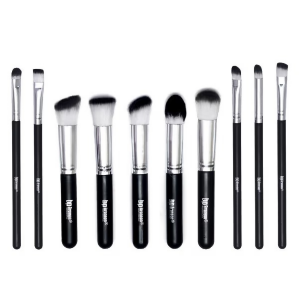 Bronson Professional Premium 10 Pcs Makeup Brush Set | Grocsy
