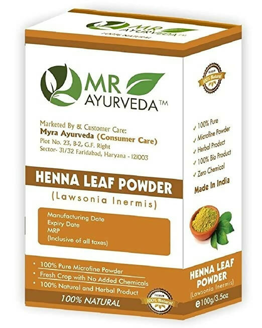 MR Ayurveda Henna Leaf Powder | Grocsy