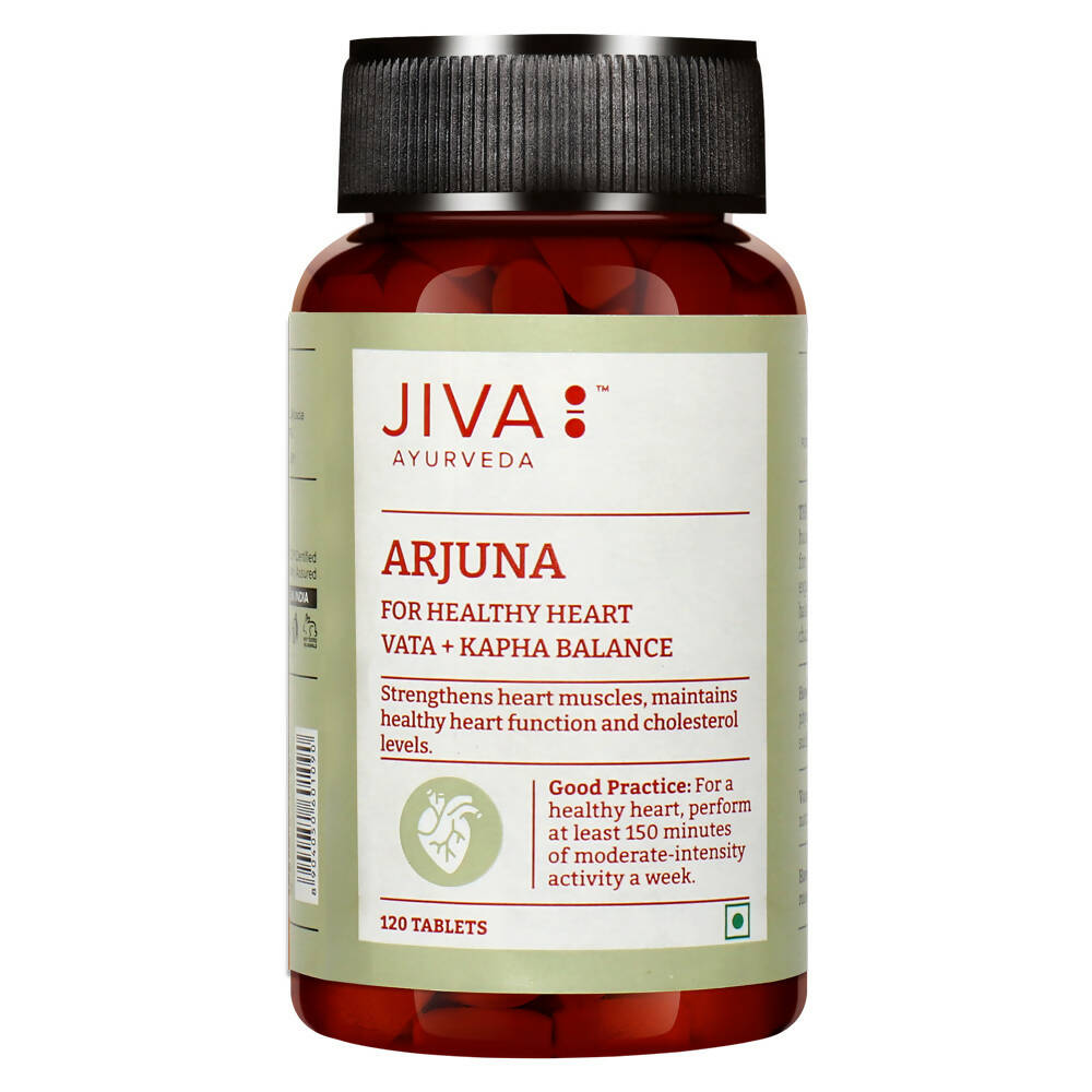 Jiva Ayurveda Arjuna Tablets | Grocsy