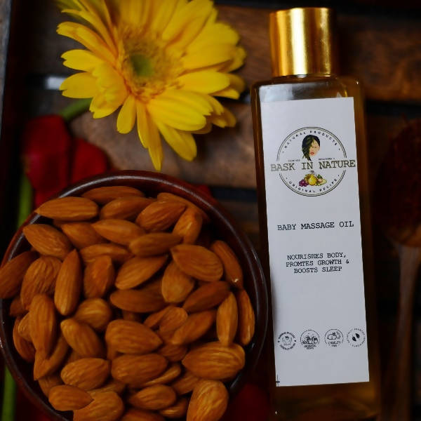 Bask In Nature Baby Massage Oil | Grocsy