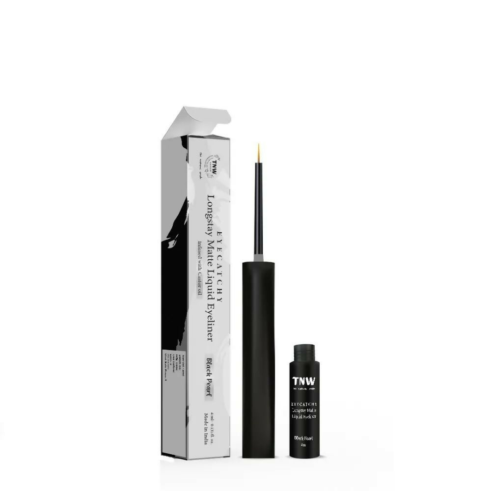 The Natural Wash Eyecatchy Longstay Matte Liquid Eyeliner - Black Pearl | Grocsy