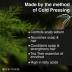 Soulflower Pure & Natural Tea Tree Oil Scalp & Dandruff Care | Grocsy