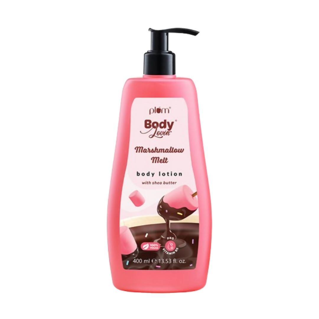 Plum BodyLovin Marshmallow Melt Body Lotion With Shea Butter & Vitamin B5 | Grocsy