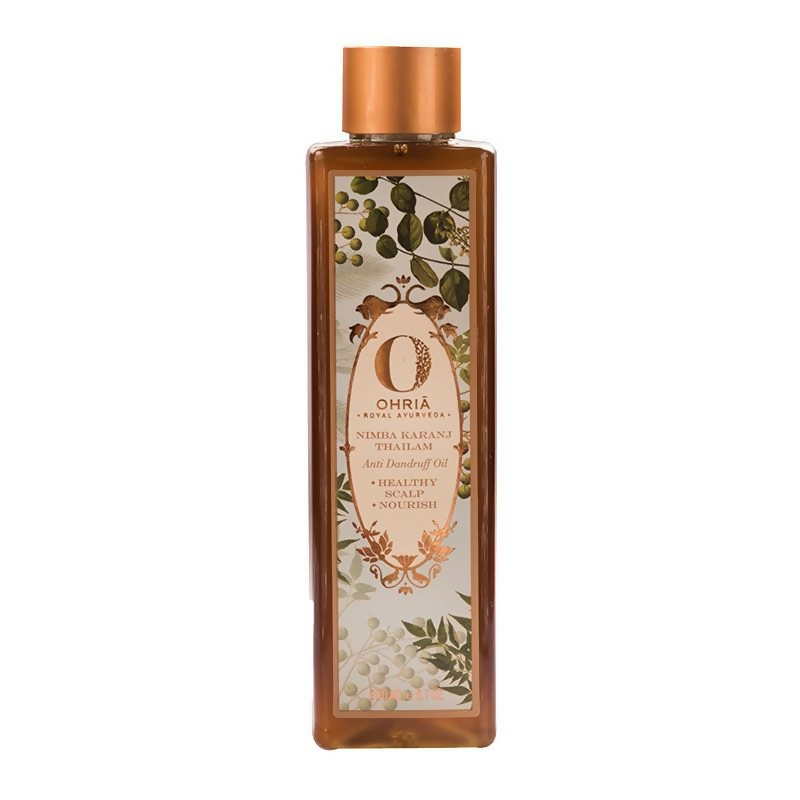 Ohria Ayurveda Nimba Karanji Thailam Anti Dandruff Oil | Grocsy