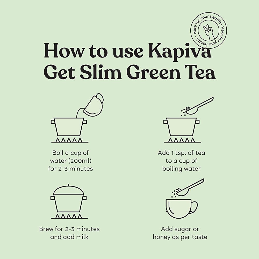 Kapiva Ayurveda Get Slim Green Tea | Grocsy